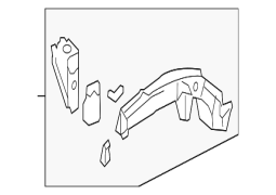Honda OE 60910SXSA01ZZ - Ön Sol Çərçivə Yan Üzvü