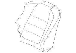 Mazda OE KD5188181A02 - Ön Sol Oturacaq Arxa Yastiqciq