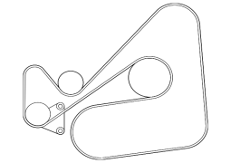 Mazda OE L51815909A - Serpantin kəməri