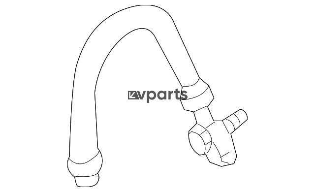 Volkswagen  Passat  - Arxa Sağ Xarici Əyləc Hidravlik Şlanqı