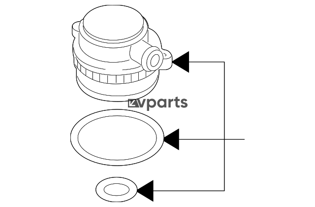 Volkswagen Touareg	  - Yanacaq suyu ayırıcı filtr