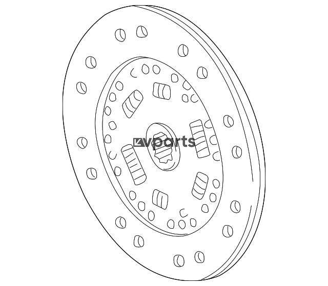 BMW   3 Series  - Transmissiya debriyajının sürtünmə lövhəsi