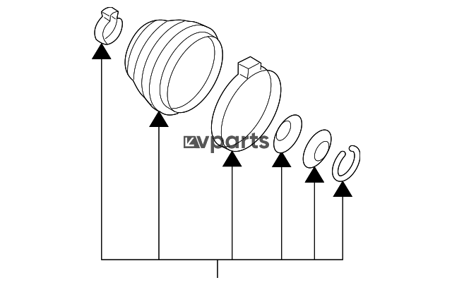 Volkswagen  Touareg  - Ön Xarici CV Birgə Yükləmə Dəsti