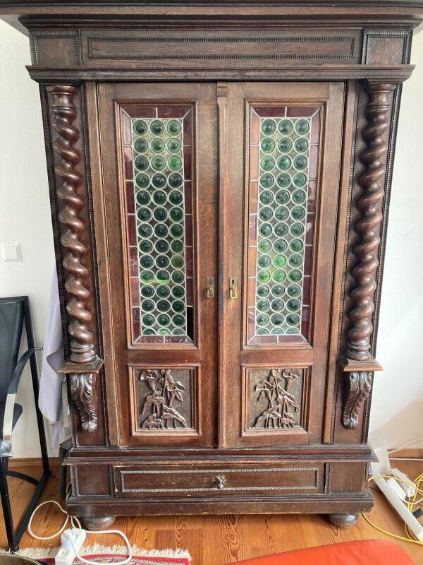 Bcherschrank   Eiche :