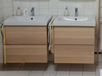 Badezimmerkommode komplett Ikea