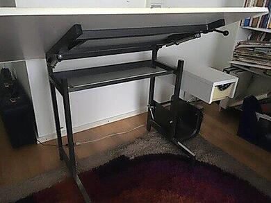 2-achsig verstellbarer Schreib-