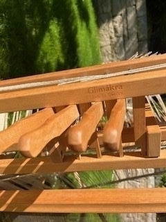 Webstuhl Glimakra mit reichlich Zubehr