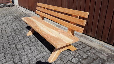 Ruhebank Hausbank Garten-