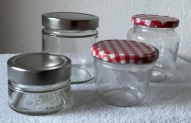 Glaeser mit Schraubverschluss
