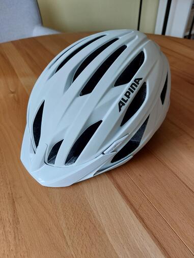 Fahrradhelm Alpina : Tourenhelm Delft Mips in Weiss matt