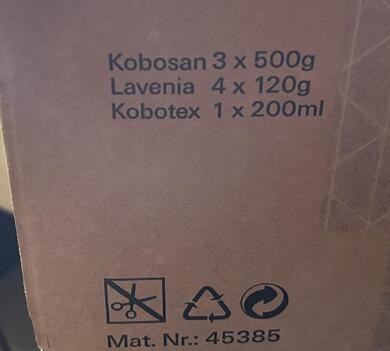 Vorwerk Reinigungsmittelset zu verschenken