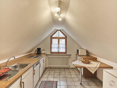 Mbilierte Penthouswohnung