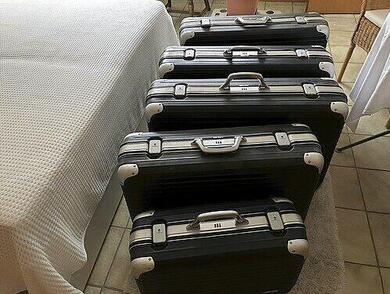 5 Rimowa-Koffer