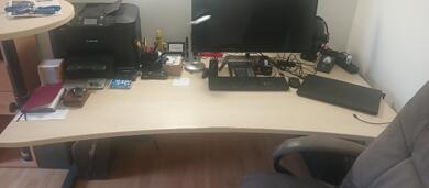 TOP Schreibtisch 180x100x72 incl. Stehtisch 60cm