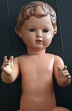 Antike Schildkrtenpuppe 