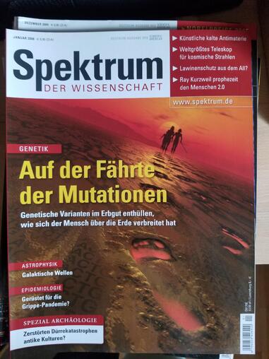 Zeitschrift Spektrum der Wissenschaft