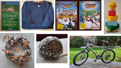 Deko, Bcher, Kleidung, Spiele und mehr auf kleinanzeigen