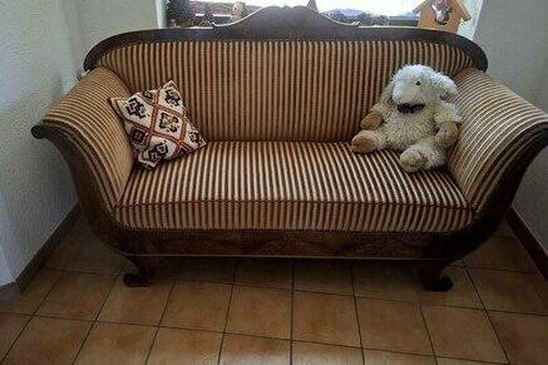 Kanapee-Sofa ca um1900