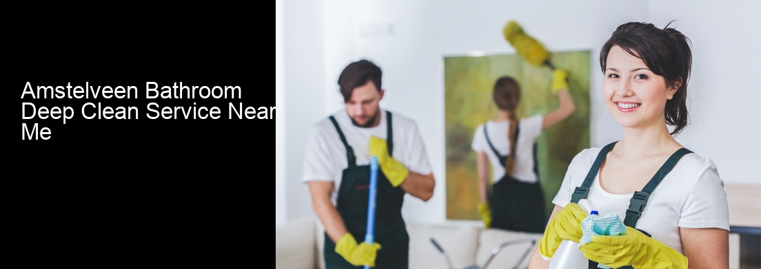 Amstelveen Bathroom Deep Clean Service Near Me
