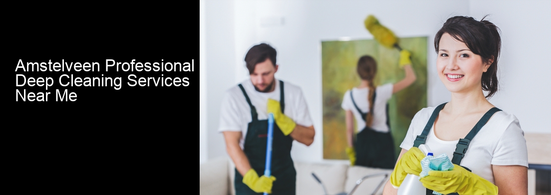 Amstelveen Professional Deep Cleaning Services Near Me