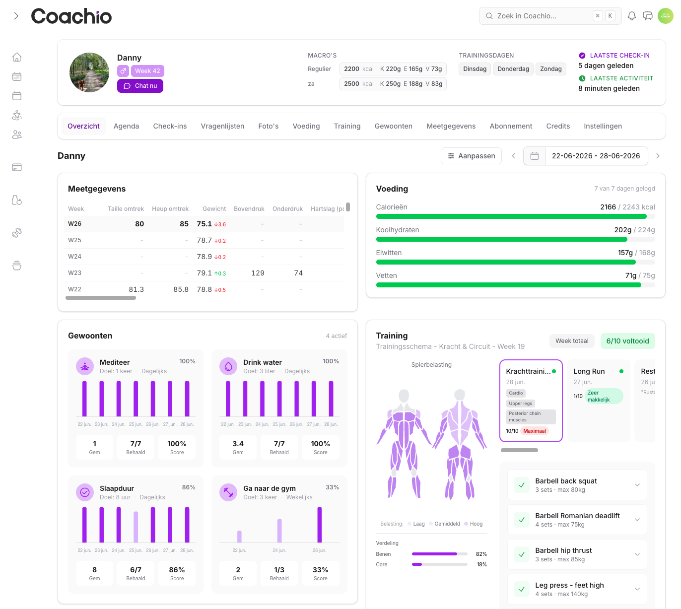 Coachio coaching software