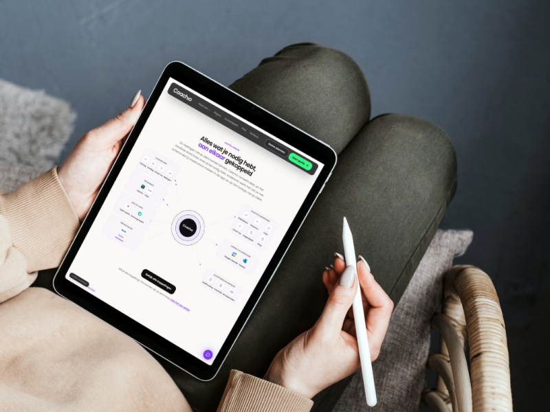 De bouwstenen van de nieuwe website