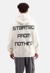 Started from nothing Back Print Zip