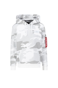 Back Print Hoody Camo