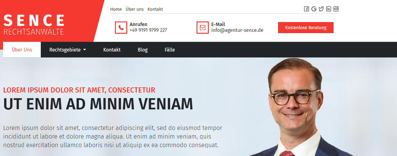 SEO-Website Struktur Beispiel SEO-Website Struktur Beispiel