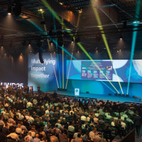 Die phantastische Atmosphäre in der großen Halle begeisterte das Publikum aus aller Welt.