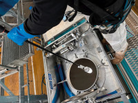 A visual inspection of the inside of the tank is routine and is intended to ensure food safety. (Images: ENFIT).