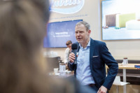 Wenn es um Marzipan geht, ist man bei Lubeca an der richtigen Adresse. Oliver Antony präsentierte die Anwendungen.