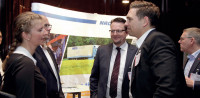 From left: Etienne Hanneforth and Nico Lerch (both Nagel Group), Jens Ingwersen (Kägi) and Kai Freudenmann (Girrbach).