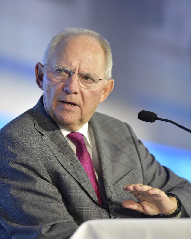 Bundesfinanzminister Wolfgang Schäuble ist einer der zahlreichen Referenten auf dem CGF Summit in Berlin Bundesfinanzminister Wolfgang Schäuble ist einer der zahlreichen Referenten auf dem CGF Summit in Berlin