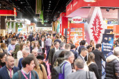 Der Rekord-Buchungsstand der ISM 2026 zum jetzigen Zeitpunkt lässt einen ähnlich hohen Besucherandrang in den Hallen wie auf der diesjährigen Messe erwarten (Foto: Koelnmesse)