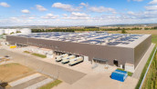 Das neue Logistikzentrum der Nagel-Group in Gotha/Emleben mit rund 21.000 m² modernster Logistikfläche. (Bild: OFB/Andreas Hultsch)