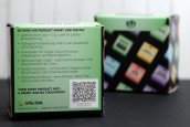 Ob Mindesthaltbarkeitsdatum, Chargennummer, Recyclinghinweise oder Echtheitsprüfung - die Informationen können in jeder gewünschten Sprache direkt per Smartphone aufgerufen werden. (Bild: STI Group)