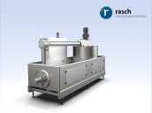The pre-crystallising machines from Rasch are state-of-the-art in terms of (hygiene) technology. (Image: Rasch Maschinenfabrik)