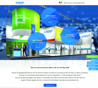 The globally active paper manufacturer Sappi is starting its first virtual trade fair. Image: Sappi