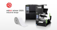Der Industriedrucker MB241 Linerless von TSC Auto ID wurde mit dem Red Dot Award 2025 ausgezeichnet. (Bild: TSC Auto ID)