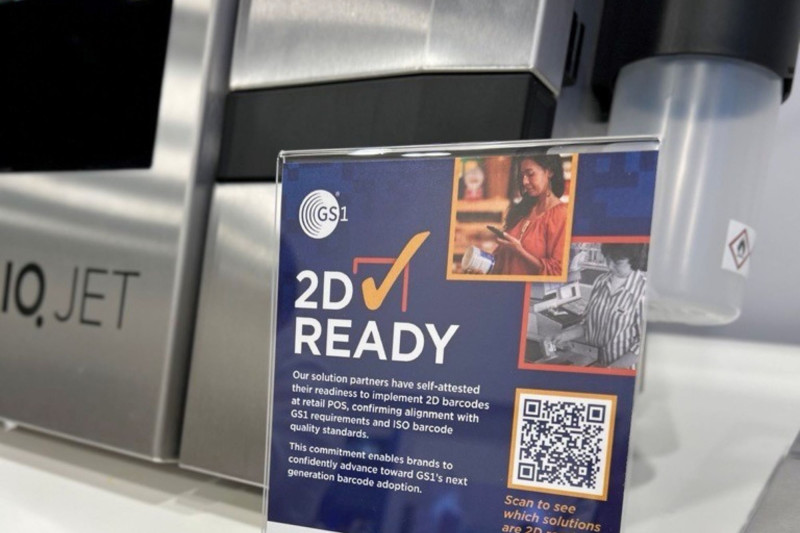 The Leibinger IQJET is ready to print GS1 2D codes. (Image: Paul Leibinger GmbH & Co. KG)
