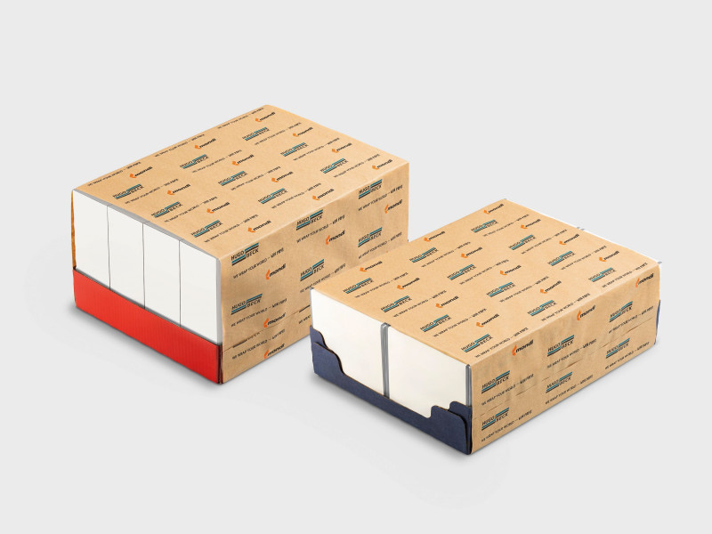 Neben Einsparungen bei den Materialkosten ermöglicht der paper S im Vergleich zu wärmebasierten Schrumpffolienverfahren auch eine Reduzierung des Energieverbrauchs. (Bild: Hugo Beck Maschinenbau GmbH & Co. KG)