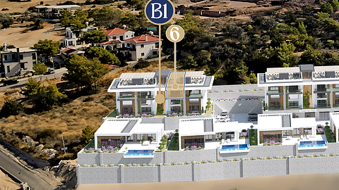 Cordelia Sea View Residences – B1 Block No:6 1+1 Roofe Terrace Apartment