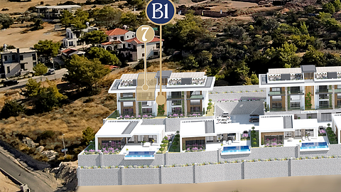 Cordelia Sea View Residences – B1 Block No:7 1+1 Roof Terrace Apartment