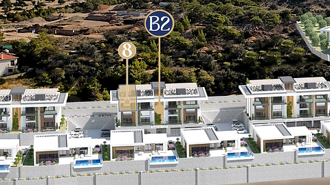 Cordelia Sea View Residences – B2 Block No:8 1+1 Apartment