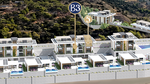 Cordelia Sea View Residences – B3 Block No:5 1+1 Apartment