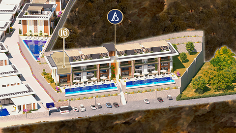 Cordelia Sea View Residences – A Block No:16 1+1 Apartment