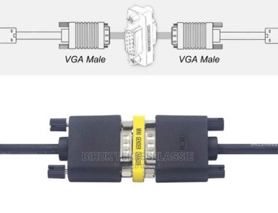 VGA 15pin Female To VGA 15pin Female Adapter Extender