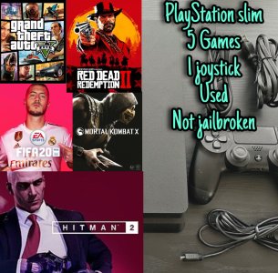 PlayStation 4 ~ used ~500 GB ~ 5 awesome games