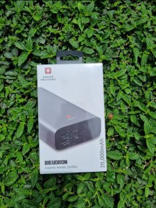 Power Bank Swiss Military Bieudron Power Pack PD 20000mAh